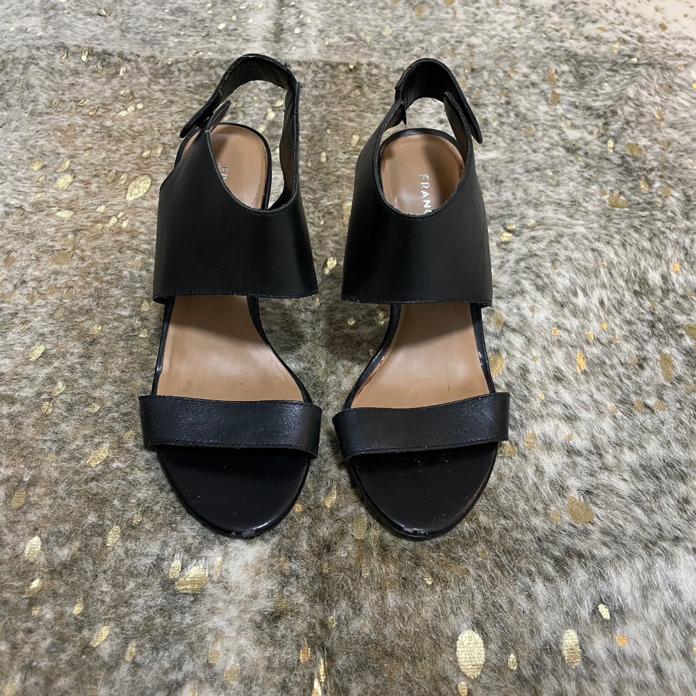 Franco Sarto BOCCE Black Sandals